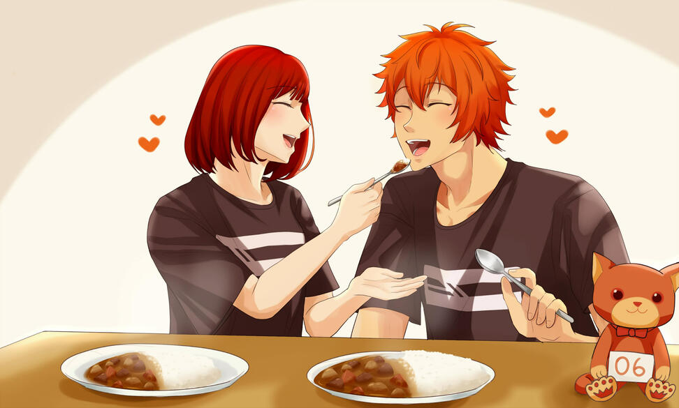 eat curry together